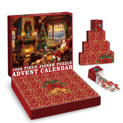 Puslespill Adventskalender 2026 med 24 luker