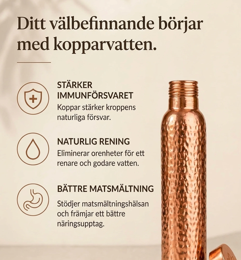 Varför de flesta kopparflaskor är falska?