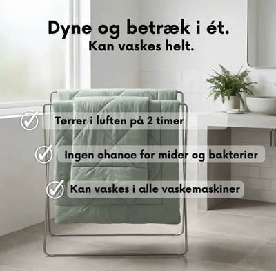 Velora Sovro™ | Den hurtigttørrende 2-i-1-dyne,