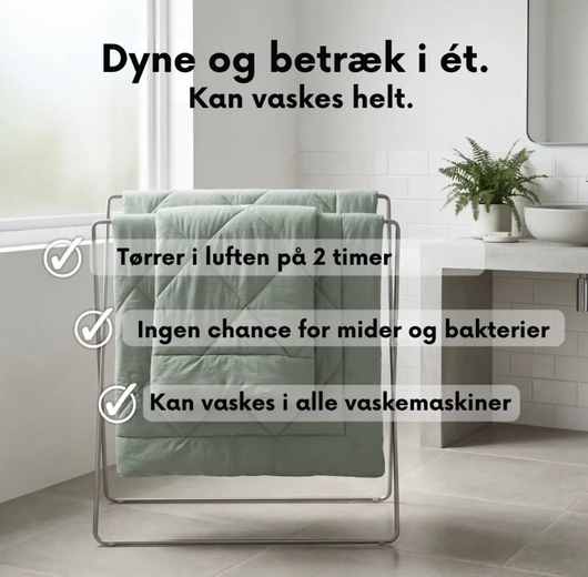 Velora Sovro™ | Den hurtigttørrende 2-i-1-dyne,