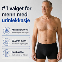 Velora Skjold™ | Lekkasjesikre boxere for menn, komfortable og 100 % pålitelige
