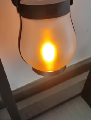 Velora Lykta™ Solcellslykta med hampre
