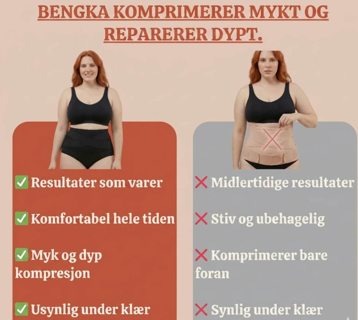 Vitenskapen bak 360°-kompresjon og postpartum-kroppen.