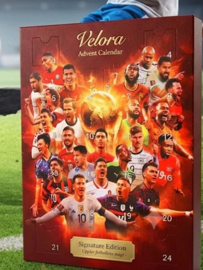 fotboll Adventskalender™ | Säkra din kalender till jul, innan priset stiger