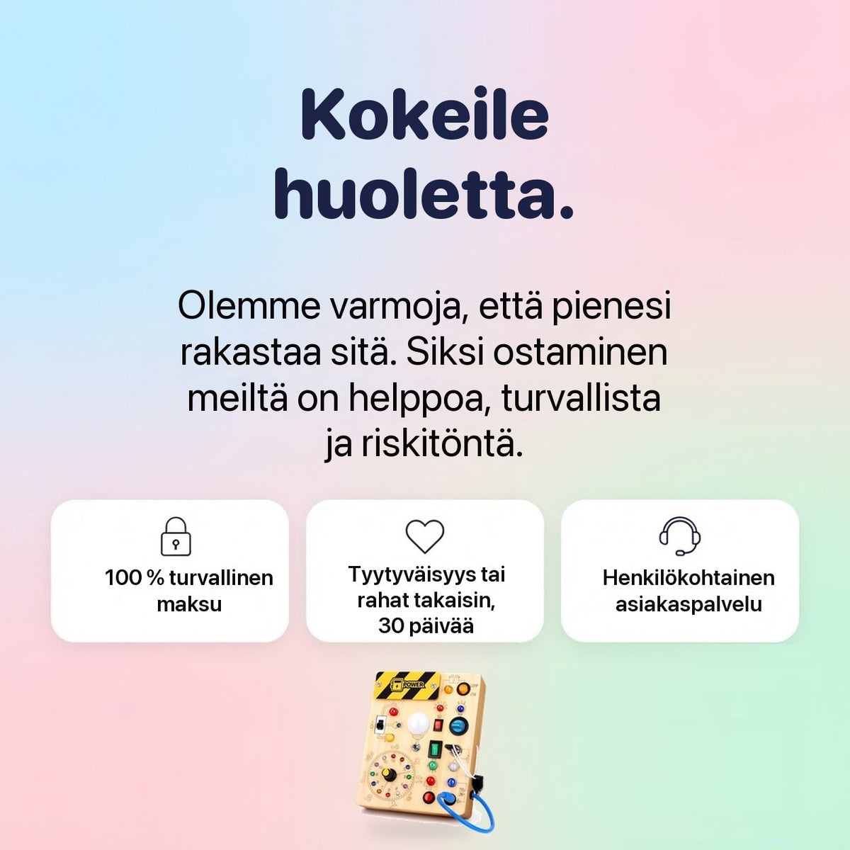 Hvorfor vi valgte det