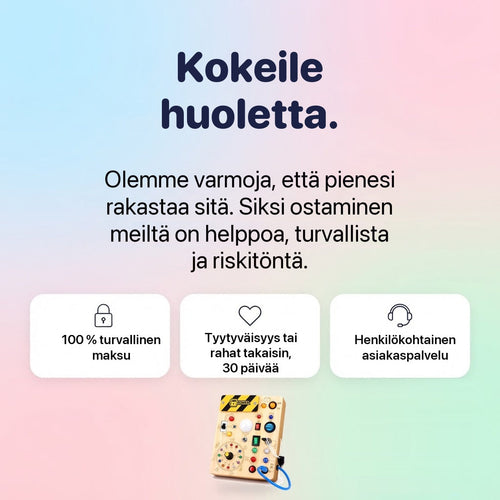 Aktivitetsbrett med lys™ | Skjermfri leke med ekte lys