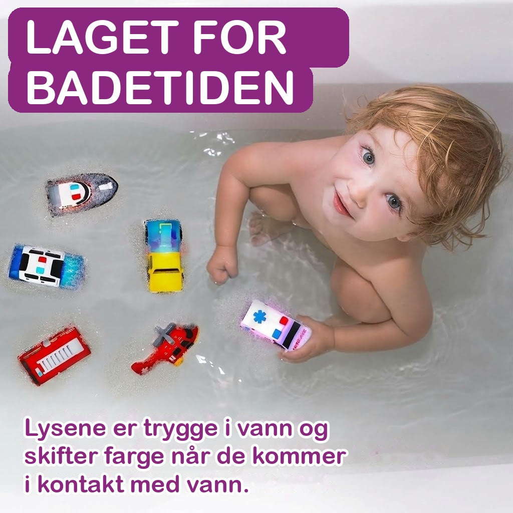Legetøjet, der kommer med ud af badekarret