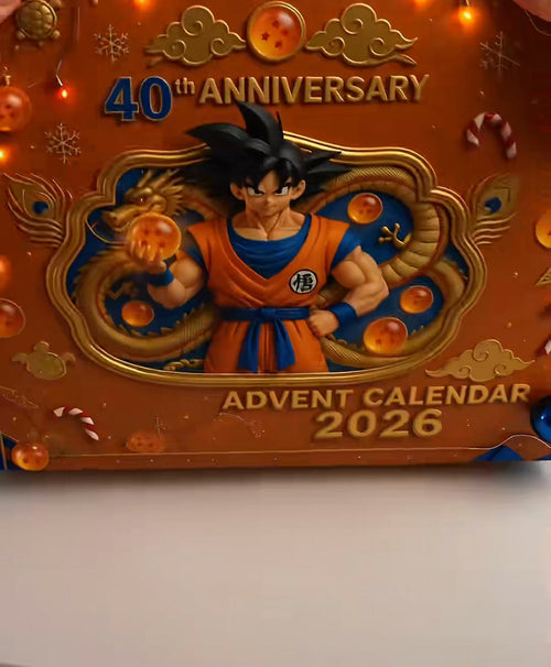 Dragon Ball Julekalender 2026 | 40-årsjubileum, 24 figurer