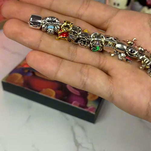 Charm-julekalender 2026 | 24 charms med honningbjørnen + armbånd