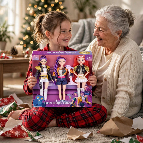 2026 Singing Dolls™ | 3 Dukker, der Synger Golden | Limited Edition