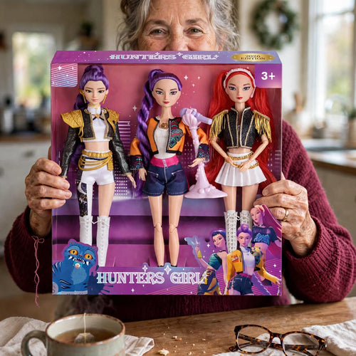 2026 Singing Dolls™ | 3 Dukker, der Synger Golden | Limited Edition