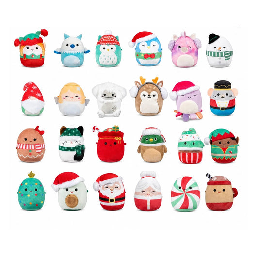 Alle 24 myke minifigurer i julekalenderen