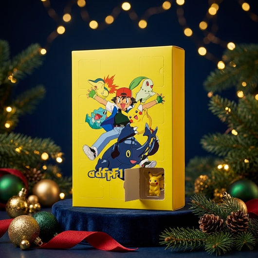 Pokémon-adventskalender gul