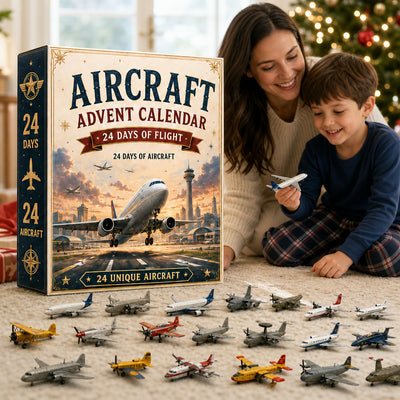 Flygplan Adventskalender 2026 | 24 olika modellflygplan
