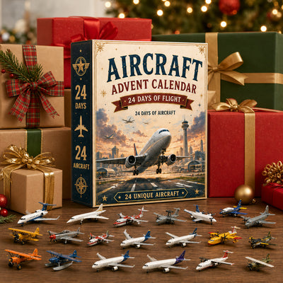 Flygplan Adventskalender 2026 | 24 olika modellflygplan