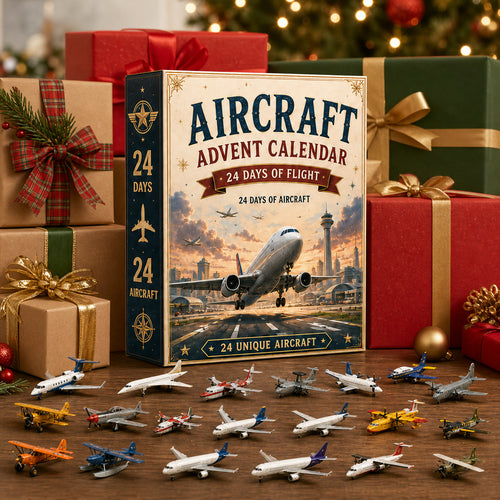 Flygplan Adventskalender 2026 | 24 olika modellflygplan