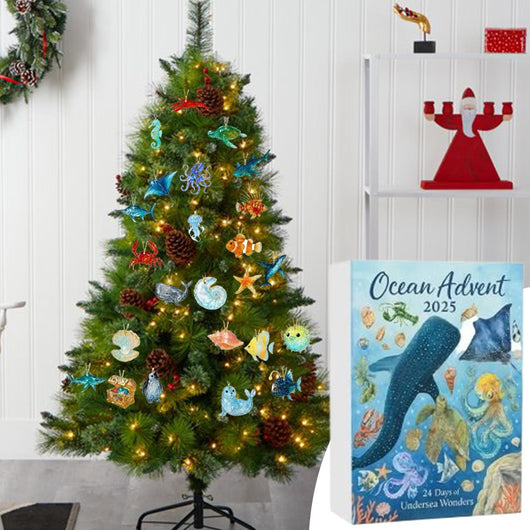 Havdyr Adventskalender 2026 | 24 havdyr som pynt