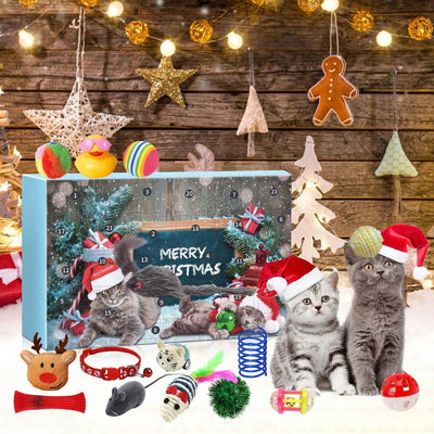 Katteleker Adventskalender 2026 | 24 leker til katten