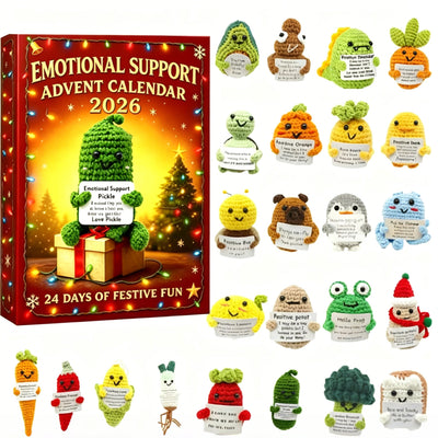 Pepp Adventskalender 2026 | 24 små figurer med oppmuntrende budskap