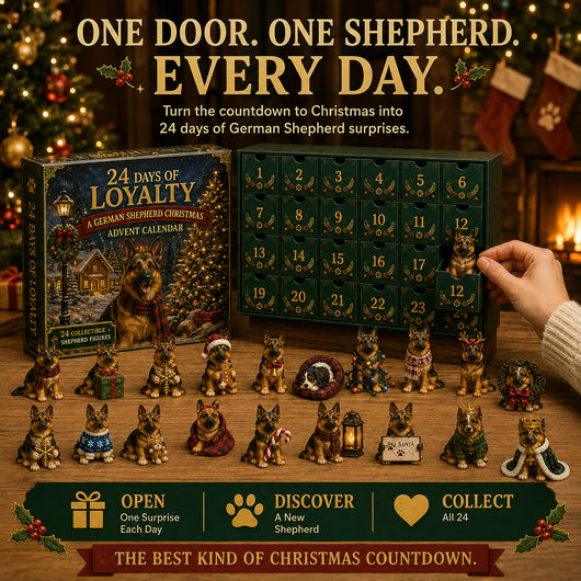Schäfer Adventskalender 2026 | 24 olika schäferfigurer