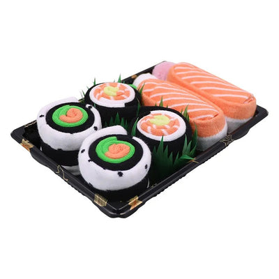 Sushiboksen sett fra siden